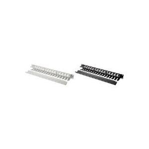 Digitus DN-97617 - Kabelführungsplatte für Schaltschrank - Schwarz, RAL 9005 - 1U - 48.3 cm (19) von Digitus