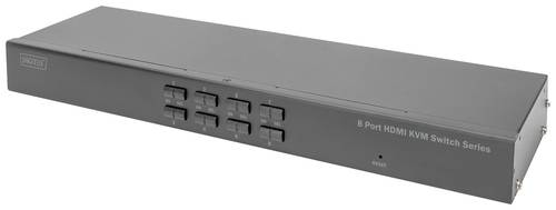 Digitus DS-12910 8 Port KVM-Umschalter HDMI 3840 x 2160 Pixel Digitus DS-12910 8 Port KVM-Umschalter HDMI 3840 x 2160 Pixel von Digitus