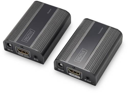 Digitus DS-55204 HDMI®, Infrarot Extender (Verlängerung) über Netzwerkkabel RJ45 60m von Digitus