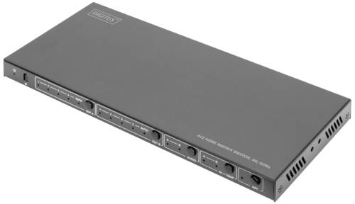 Digitus DS-55509 HDMI Adapter [4x HDMI-Buchse - 2x HDMI-Buchse] Schwarz HDMI-fähig, High Speed-HDMI von Digitus