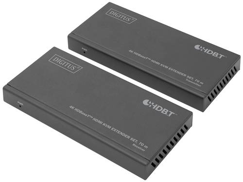 Digitus DS-55512 HDMI Adapter [1x HDMI-Buchse - 1x HDMI-Buchse] Schwarz HDMI-fähig, High Speed-HDMI von Digitus