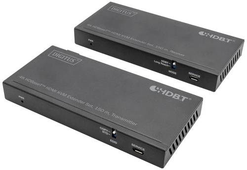 Digitus DS-55526 HDMI Adapter [1x HDMI-Buchse - 1x HDMI-Buchse] Schwarz HDMI-fähig, High Speed-HDMI von Digitus