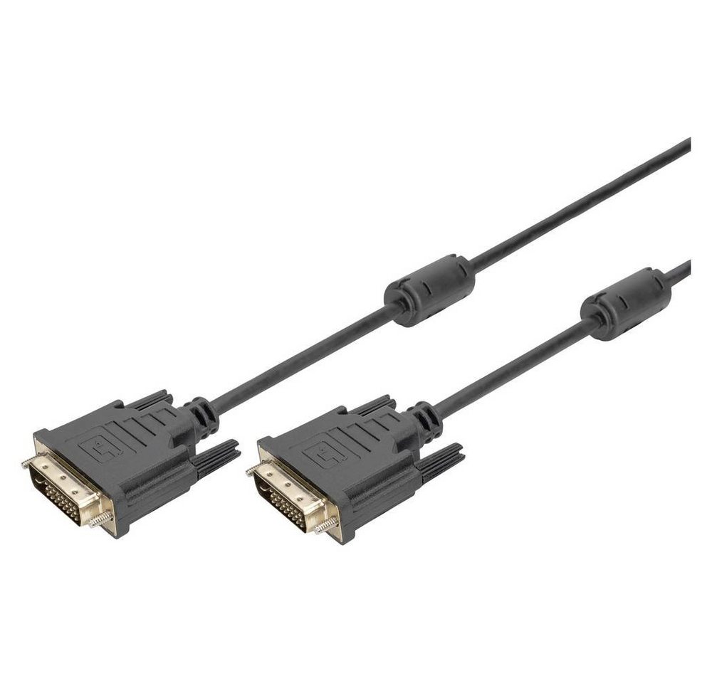 Digitus DVI Anschlusskabel HDMI-Kabel, schraubbar, mit Ferritkern von Digitus