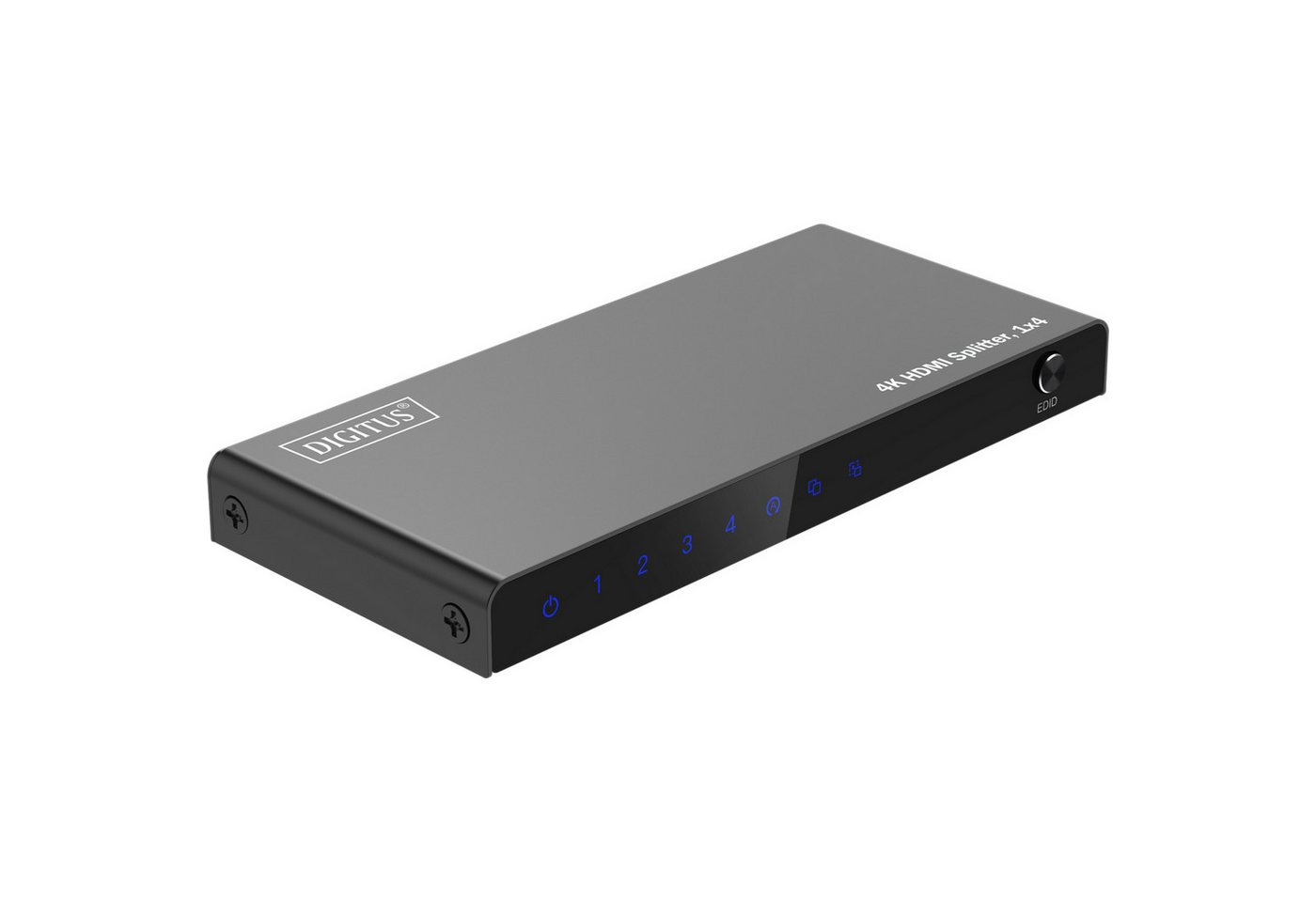 Digitus Digitus 4K HDMI Splitter, 1x4, (mit Downscaler) HDMI-Adapter von Digitus