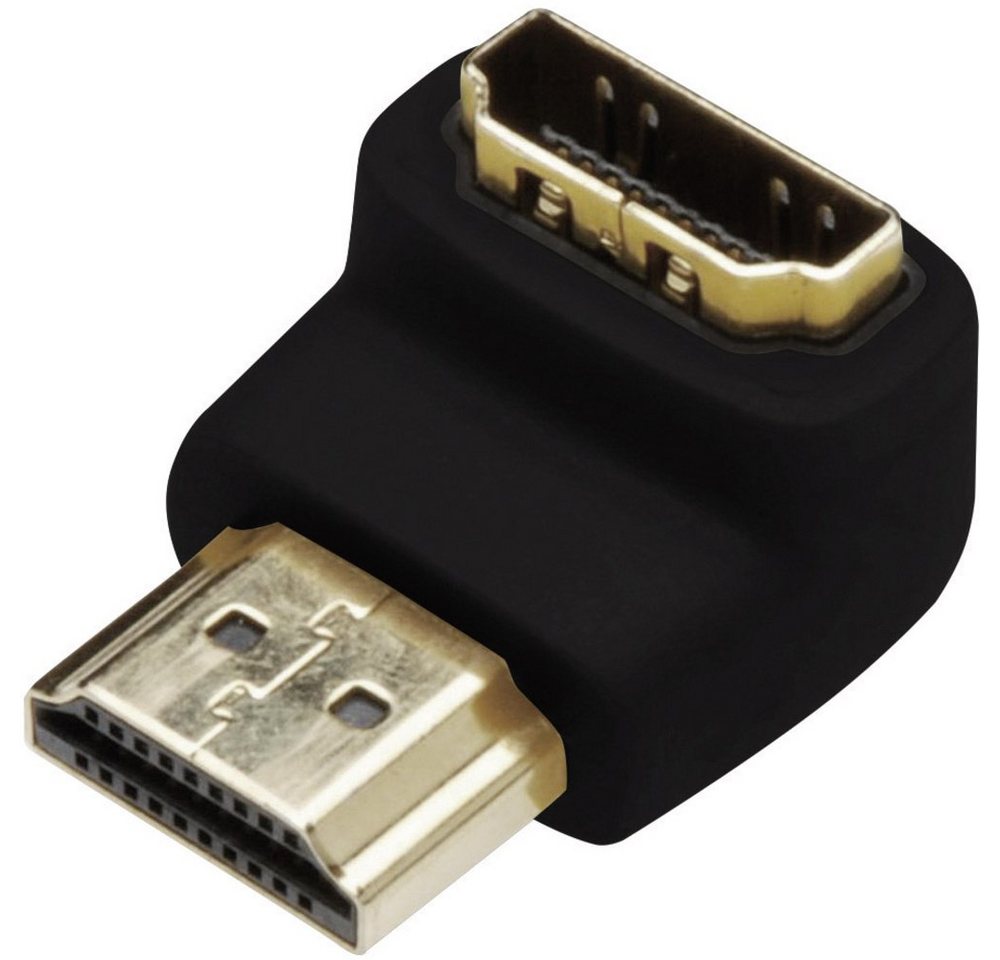 Digitus Digitus AK-330502-000-S HDMI Adapter [1x HDMI-Stecker - 1x HDMI-Buchse TV-Adapter von Digitus