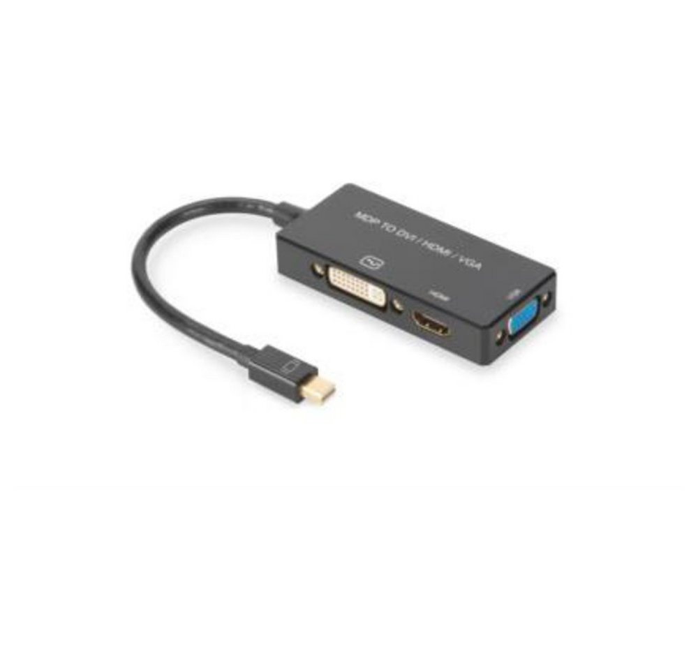 Digitus Digitus AV Konverter AK-340419-002-S [Mini-DisplayPort - HDMI, DVI, VG Audio-Adapter, 20.00 cm von Digitus