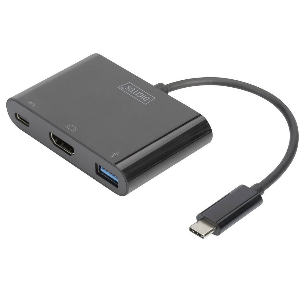 Digitus Digitus DA-70855 HDMI / USB Adapter [1x USB-C® Stecker - 1x HDMI-Buchs TV-Adapter, 15.00 cm von Digitus