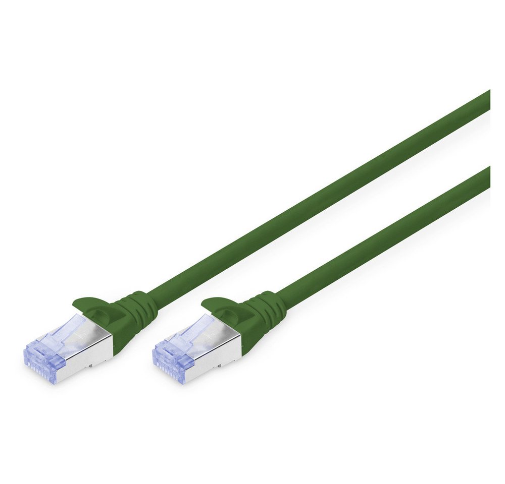 Digitus Digitus DK-1532-200/G RJ45 Netzwerkkabel, Patchkabel CAT 5e SF/UTP 15 Netzkabel, (1500.00 cm) von Digitus