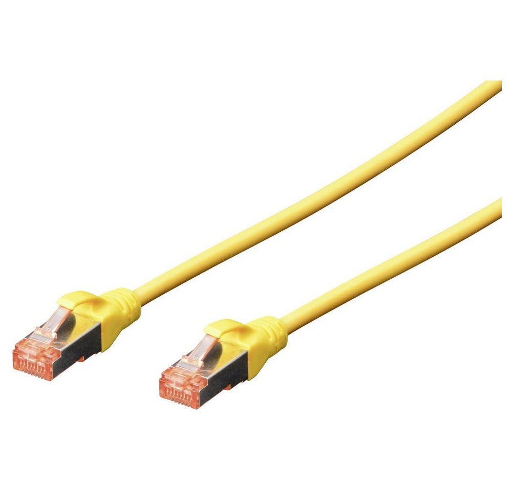 Digitus Digitus DK-1644-100/Y RJ45 Netzwerkkabel, Patchkabel CAT 6 S/FTP 10.00 Netzkabel, (1000.00 cm) von Digitus