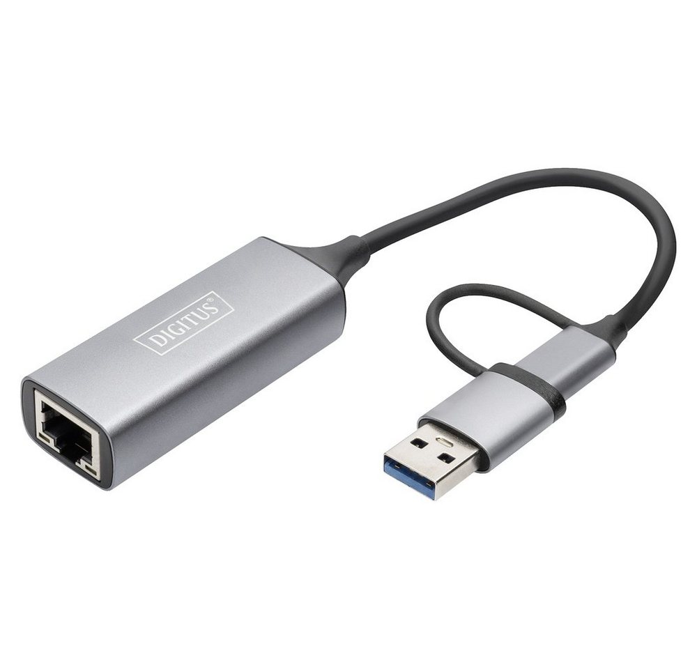 Digitus Digitus DN-3028 Netzwerkadapter 2.5 GBit/s USB, USB-A (USB 3.0), USB- Netzwerk-Adapter von Digitus