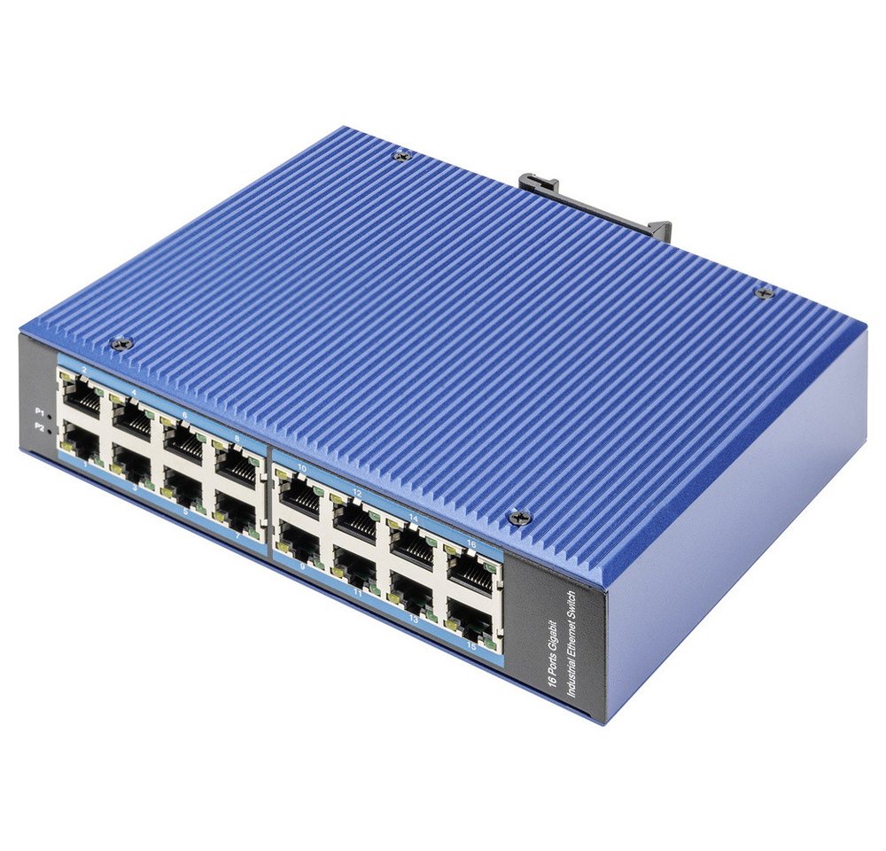Digitus Digitus DN-651129 Industrial Ethernet Switch 16 Port 10 / 100 / 1000 Netzwerk-Switch Digitus Digitus DN-651129 Industrial Ethernet Switch 16 Port 10 / 100 / 1000 Netzwerk-Switch von Digitus