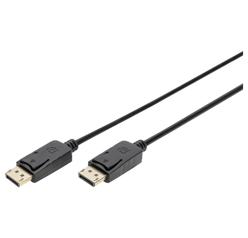 Digitus Digitus DisplayPort Anschlusskabel DisplayPort Stecker, DisplayPort St HDMI-Kabel, (1.00 cm) von Digitus