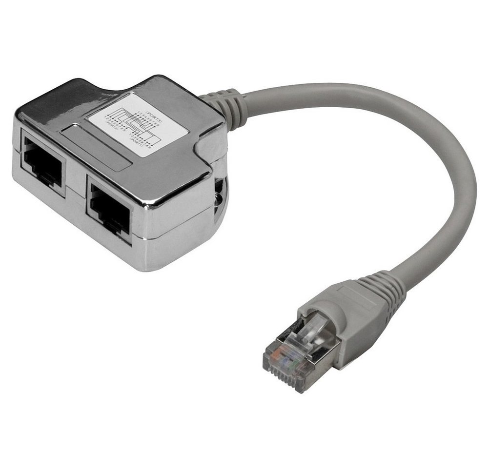 Digitus Digitus RJ45 Netzwerk Adapter CAT 5, CAT 5e [1x RJ45-Stecker - 2x RJ45 Adapter Digitus Digitus RJ45 Netzwerk Adapter CAT 5, CAT 5e [1x RJ45-Stecker - 2x RJ45 Adapter von Digitus