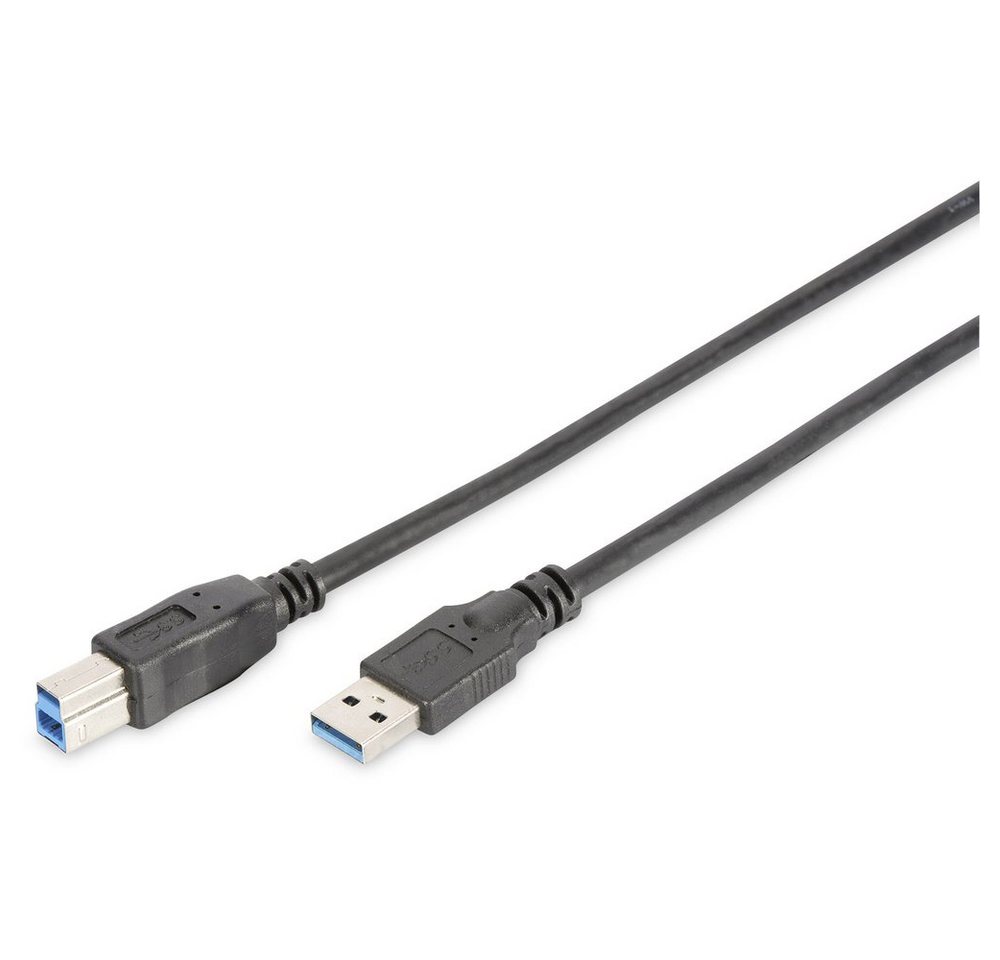 Digitus Digitus USB-Kabel USB 3.2 Gen1 (USB 3.0 / USB 3.1 Gen1) USB-A Stecker, USB-Kabel, (180.00 cm) von Digitus