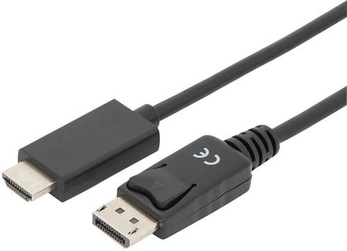 Digitus DisplayPort / HDMI Adapterkabel DisplayPort Stecker, HDMI-A Stecker 2.00m Schwarz AK-340303- Digitus DisplayPort / HDMI Adapterkabel DisplayPort Stecker, HDMI-A Stecker 2.00m Schwarz AK-340303- von Digitus