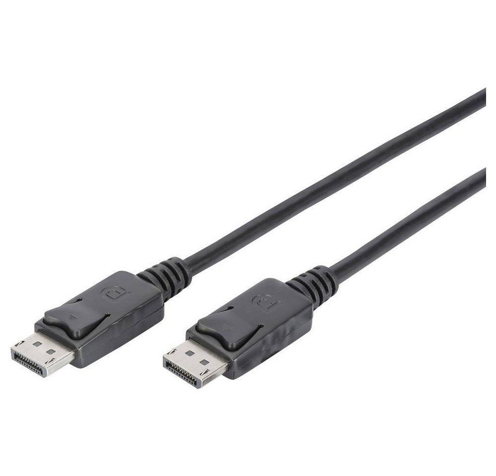 Digitus DisplayPort Anschlusskabel, Stecker/Stecker, 2 m HDMI-Kabel, Rund, doppelt geschirmt Digitus DisplayPort Anschlusskabel, Stecker/Stecker, 2 m HDMI-Kabel, Rund, doppelt geschirmt von Digitus