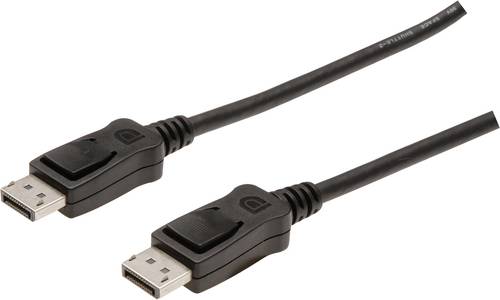 Digitus DisplayPort Anschlusskabel DisplayPort Stecker, DisplayPort Stecker 15.00m Schwarz AK-340100 von Digitus