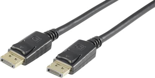 Digitus DisplayPort Anschlusskabel DisplayPort Stecker, DisplayPort Stecker 2.00m Schwarz AK-340100- von Digitus