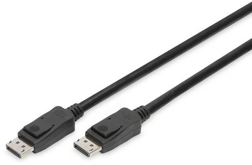 Digitus DisplayPort Anschlusskabel DisplayPort Stecker, DisplayPort Stecker 2.00m Schwarz AK-340106- von Digitus