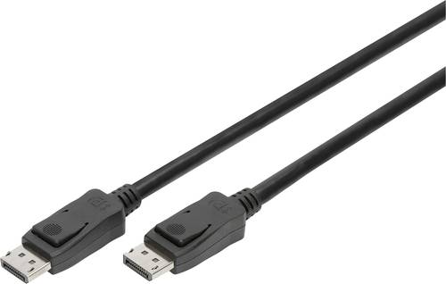 Digitus DisplayPort Anschlusskabel DisplayPort Stecker, DisplayPort Stecker 3.00m Schwarz AK-340106- von Digitus
