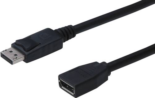 Digitus DisplayPort Verlängerungskabel DisplayPort Stecker, DisplayPort Buchse 2.00m Schwarz Displa von Digitus