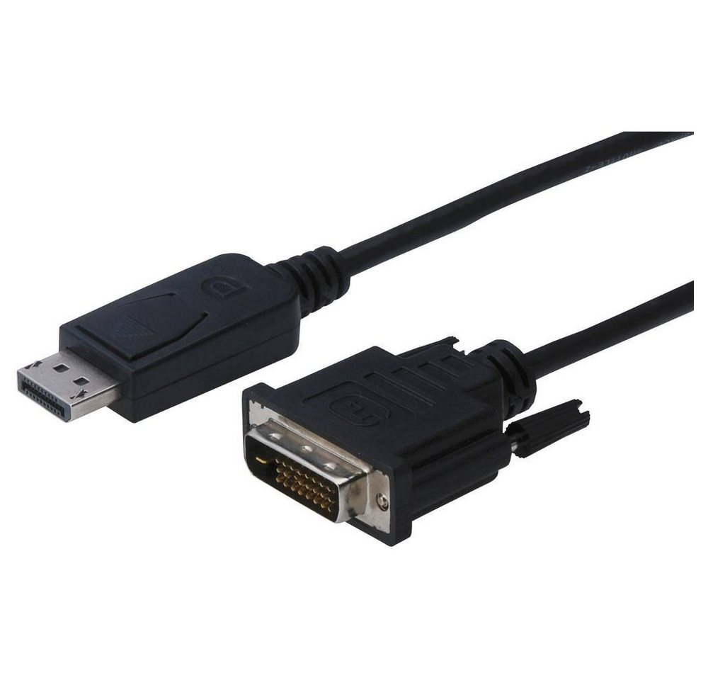 Digitus DisplayPort auf DVI-Kabel 2 m HDMI-Kabel, schraubbar von Digitus