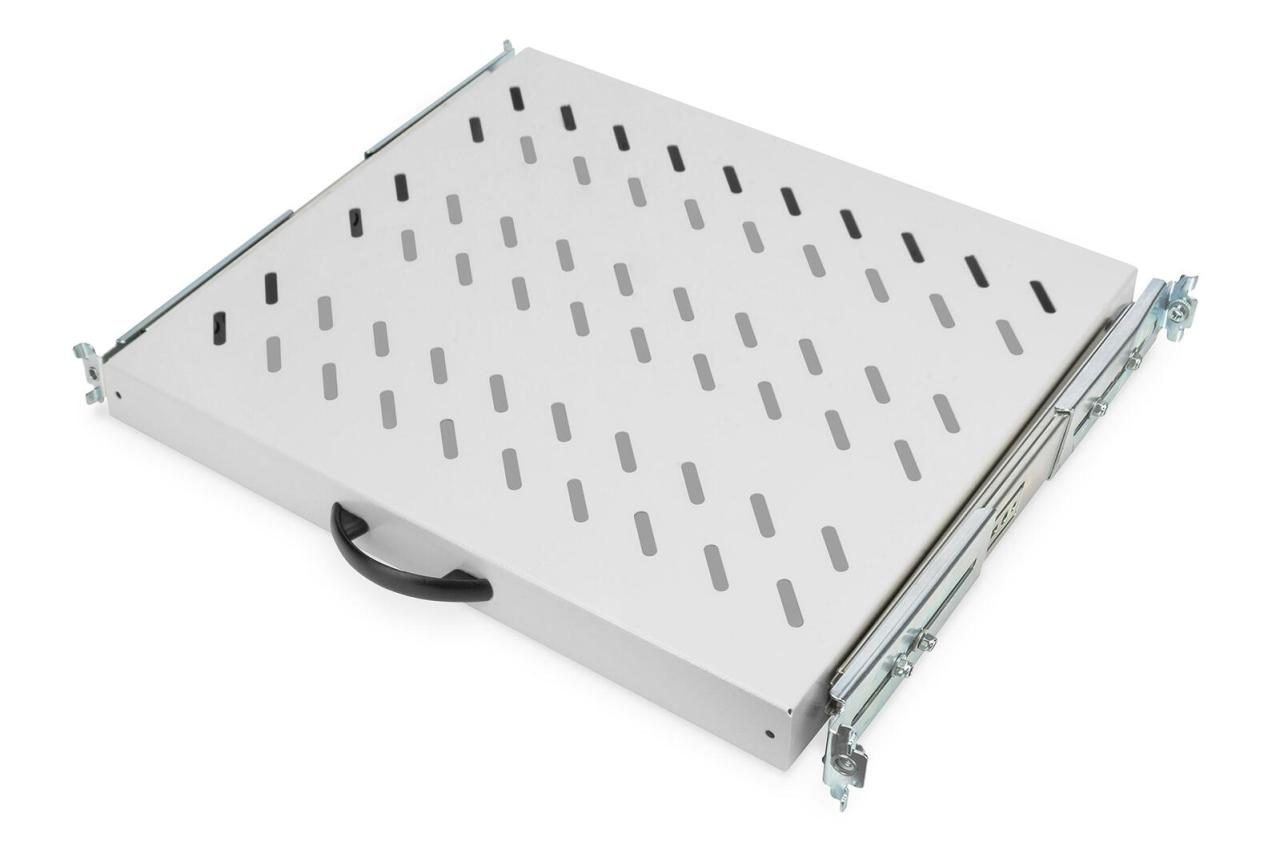 Digitus Fachboden 19"-Schränke ausziehbar ab 600mm Tiefe bis 25kg 1HE RAL7035... Digitus Fachboden 19"-Schränke ausziehbar ab 600mm Tiefe bis 25kg 1HE RAL7035... von Digitus