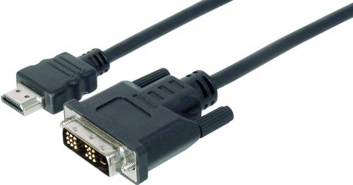 Digitus HDMI / DVI Adapterkabel HDMI-A Stecker, DVI-D 18+1pol. Stecker 2.00m Schwarz AK-330300-020-S Digitus HDMI / DVI Adapterkabel HDMI-A Stecker, DVI-D 18+1pol. Stecker 2.00m Schwarz AK-330300-020-S von Digitus