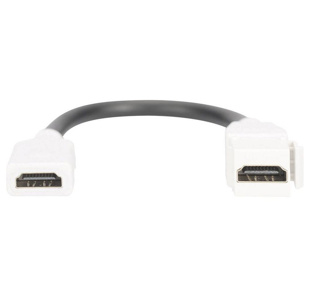 Digitus HDMI 2 Keystone Modul für DN-93832, mit 12 cm Netzwerk-Adapter von Digitus