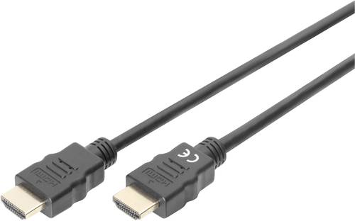 Digitus HDMI Anschlusskabel HDMI-A Stecker, HDMI-A Stecker 1.00m Schwarz DB-330123-010-S Audio Retur von Digitus