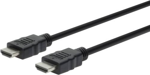 Digitus HDMI Anschlusskabel HDMI-A Stecker, HDMI-A Stecker 3.00m Schwarz AK-330114-030-S HDMI-Kabel von Digitus