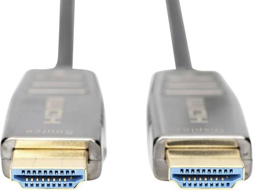 Digitus HDMI Anschlusskabel HDMI-A Stecker, HDMI-A Stecker 30.00m Schwarz AK-330126-300-S Ultra HD ( von Digitus