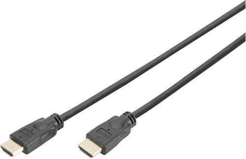Digitus HDMI Anschlusskabel HDMI-A Stecker 5.00m Schwarz DK-330123-050-S Audio Return Channel, Gesch von Digitus