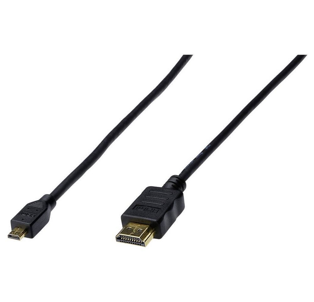 Digitus HDMI Anschlusskabel HDMI-Stecker an HDMI-Stecker HDMI-Kabel, vergoldete Steckkontakte von Digitus
