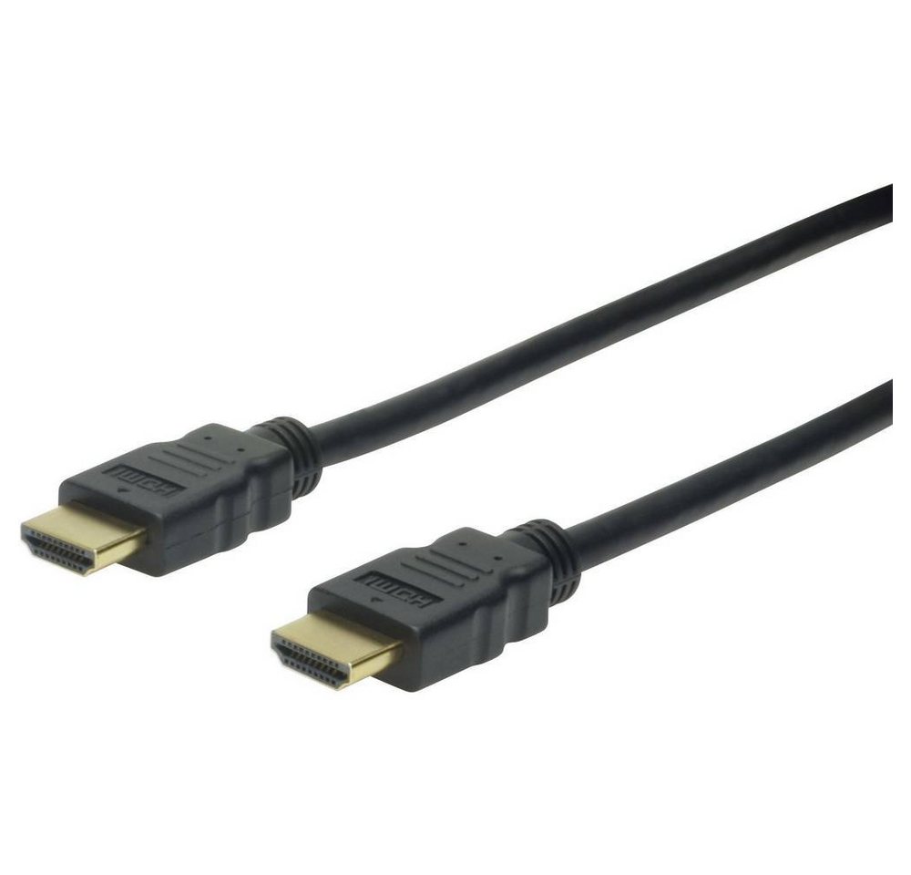 Digitus HS HDMI Anschlusskabel 5 m HDMI-Kabel, Audio Return Channel, vergoldete Steckkontakte von Digitus
