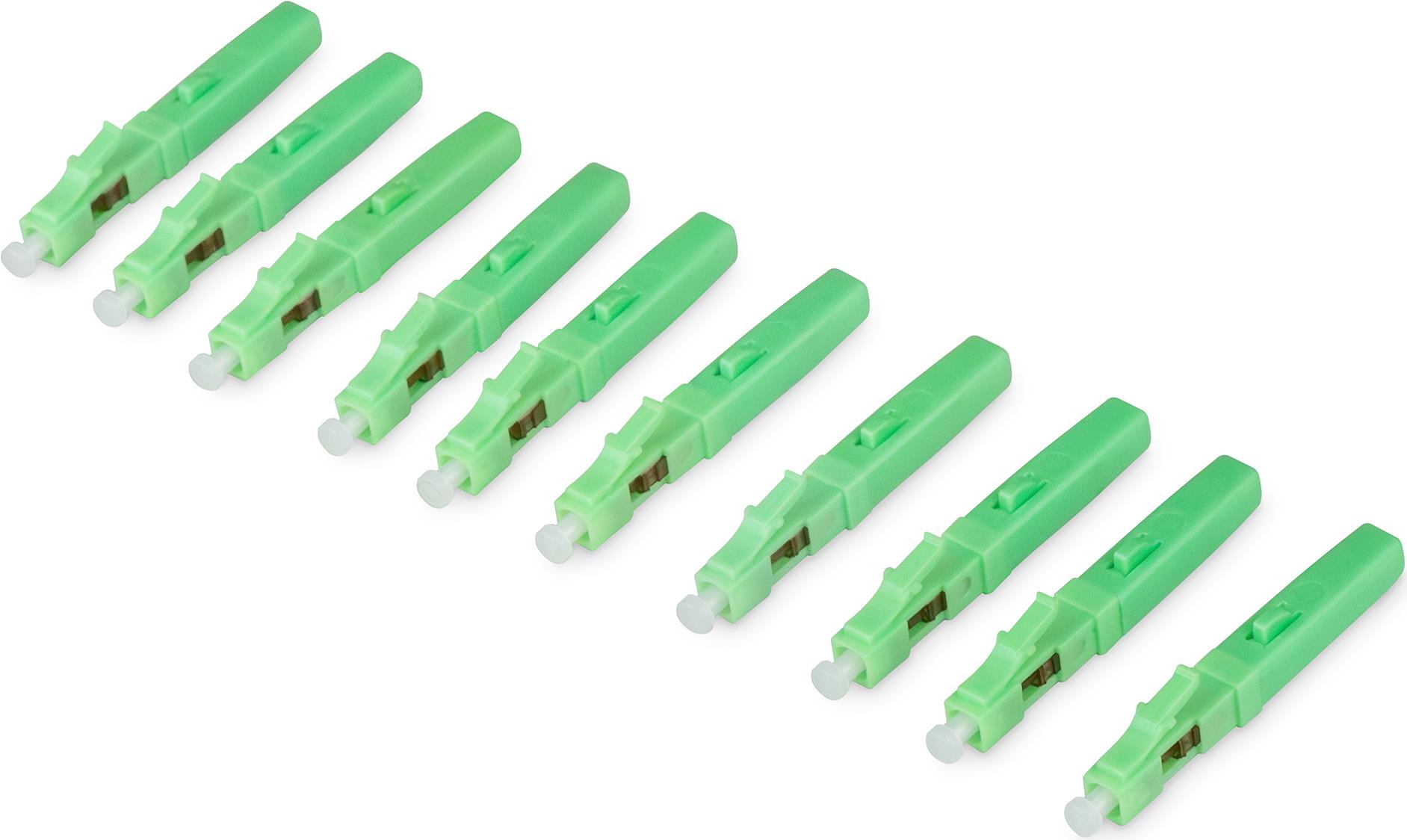Digitus LC/APC LWL-Fast Connector Feldstecker Singlemode (10 Stück) (DN-FC-9101-APC) von Digitus