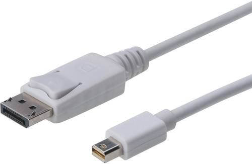 Digitus Mini-DisplayPort / DisplayPort Adapterkabel Mini DisplayPort Stecker, DisplayPort Stecker 1. von Digitus