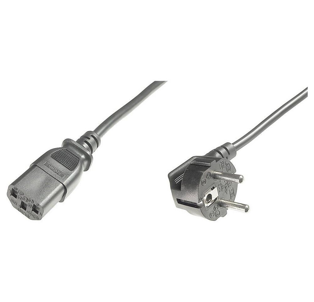 Digitus Netzanschlusskabel C13-Stecker an Computer-Kabel, (1.80 cm) von Digitus