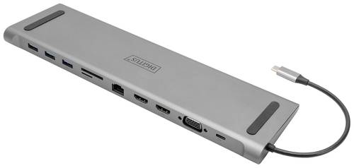 Digitus Notebook Dockingstation DA-70898 Passend für Marke: Apple, Acer, Asus, Dell, Fujitsu, Googl von Digitus