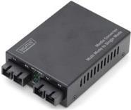 Digitus Professional DN-82024 - Medienkonverter - 100Mb LAN - 100Base-FX - SC multi-mode / SC Single-Modus - bis zu 20 km - 1310 nm (DN-82024) von Digitus