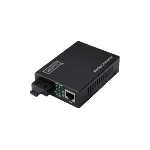 Digitus Professional DN-82121-1 - Medienkonverter - 10Base-T, 1000Base-LX, 100Base-TX, 1000Base-T - RJ-45 / SC-Einzelmodus - extern - bis zu 10 km - 1310 nm (DN-82121-1) von Digitus