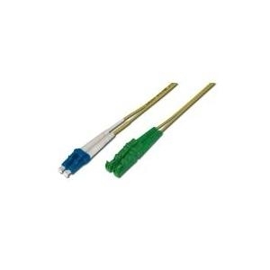 Digitus Professional - Patch-Kabel - E2000/APC Single Mode (M) - LC-Monomode (M) - 2 m - Glasfaser - 9 / 125 Mikron - OS2 - halogenfrei - Gelb (AL-9E2000LC-02I) von Digitus