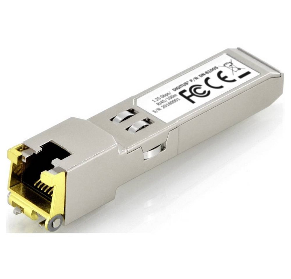 Digitus Professional SFP Transceiver Modul (100 m, RJ45, Netzwerk-Adapter Digitus Professional SFP Transceiver Modul (100 m, RJ45, Netzwerk-Adapter von Digitus