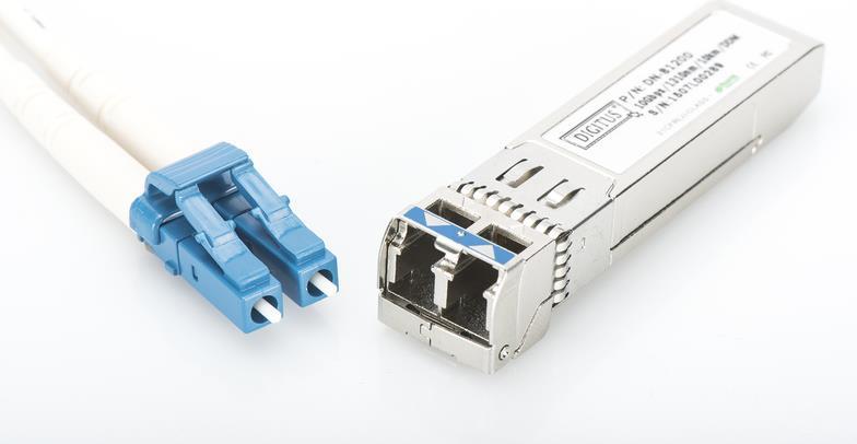 Digitus - SFP+-Transceiver-Modul - 10Gb Fibre Channel - über Glasfaser - LC Multi-Mode - bis zu 300 m - 850 nm (DN-81200-01) von Digitus