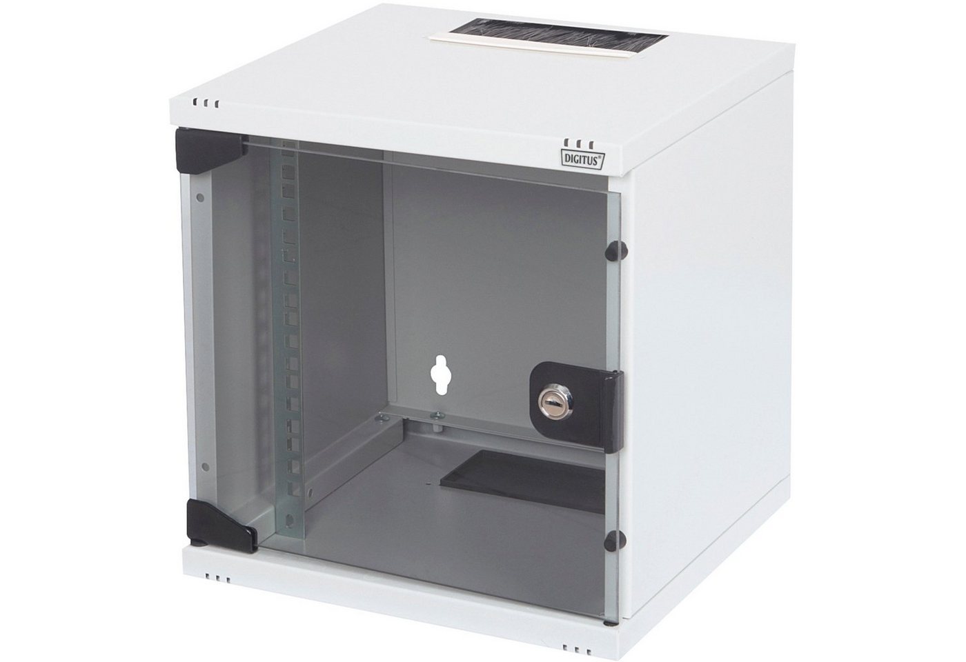Digitus Serverschrank Digitus 254-mm-Wandschrank, 6 HE, IT-Schrank, (6 Digitus Serverschrank Digitus 254-mm-Wandschrank, 6 HE, IT-Schrank, (6 von Digitus