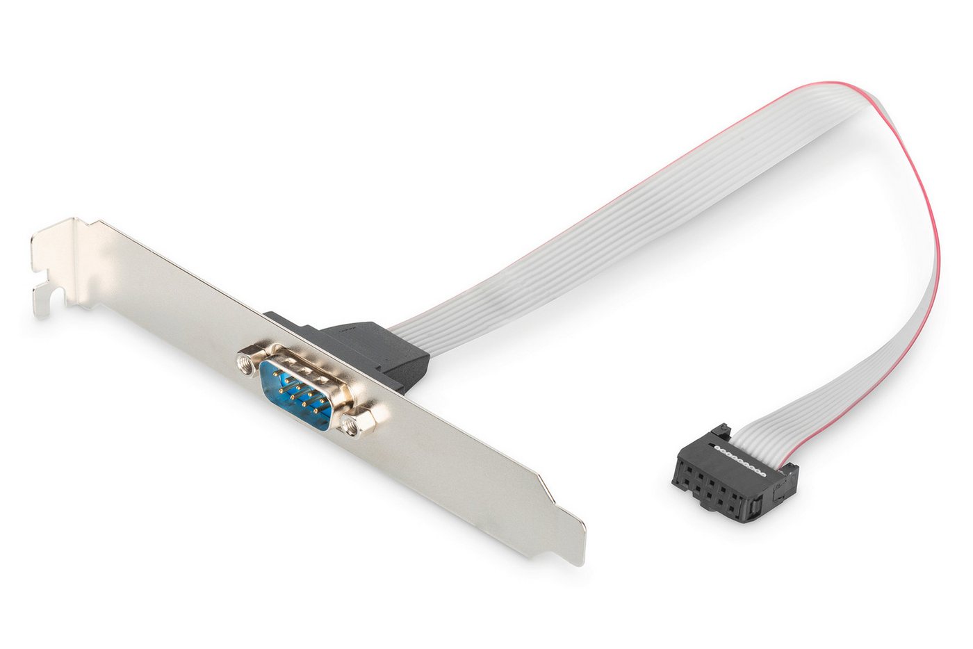 Digitus Slotblech Adapterkabel D-Sub9/St, IDC 2x 5pin/Bu Video-Kabel, (25 cm) von Digitus