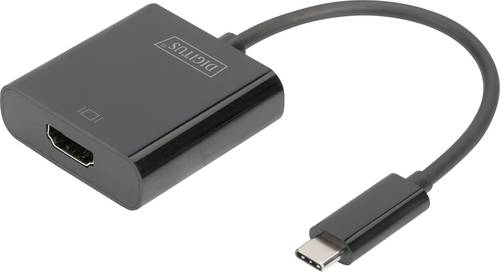 Digitus TV, Monitor Adapter [1x USB-C® Stecker - 1x HDMI-Buchse] DA-70852 von Digitus