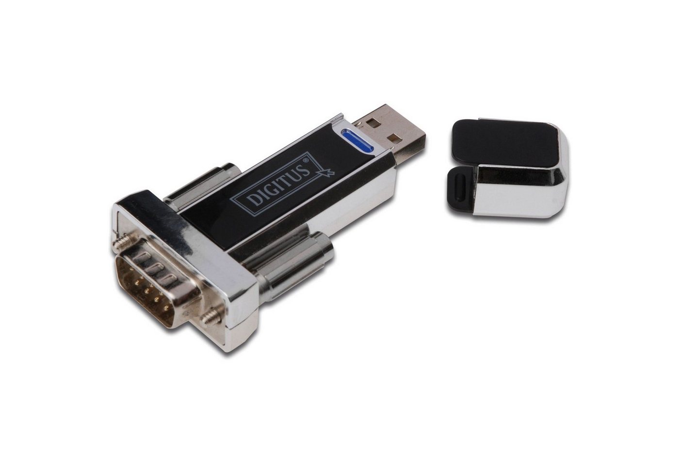 Digitus USB 1.1 Adapter, USB-A Stecker > Seriell RS232 Stecker Adapter von Digitus
