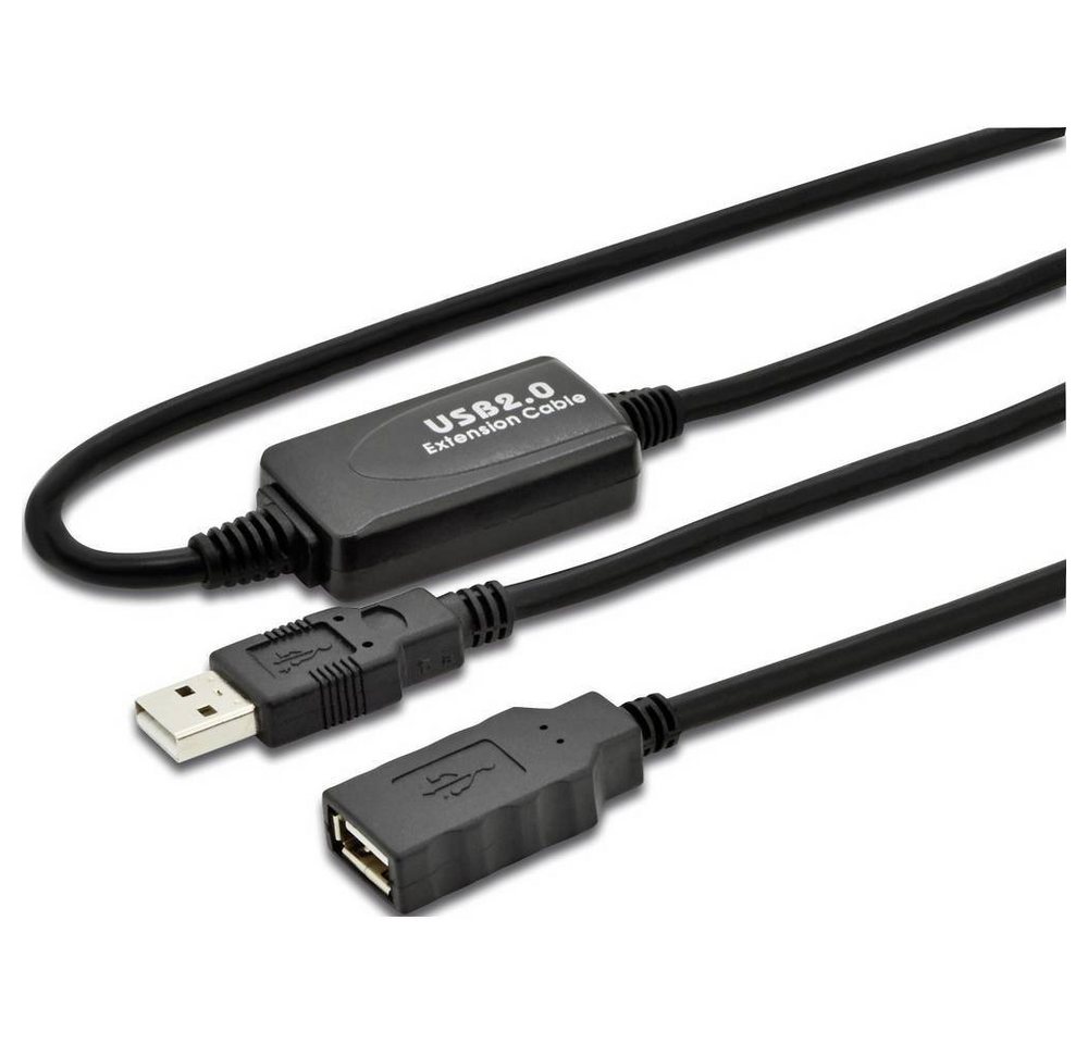 Digitus USB 2 Repeater Extension Active Kabel, A/M nach USB-Kabel, (10.00 cm) von Digitus