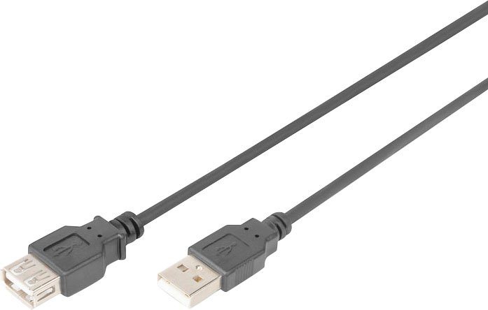 Digitus USB 2.0 Verlängerungskabel USB-Kabel, USB Typ B, USB Typ A (300 cm) von Digitus